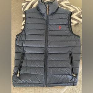 Blue Polo vest